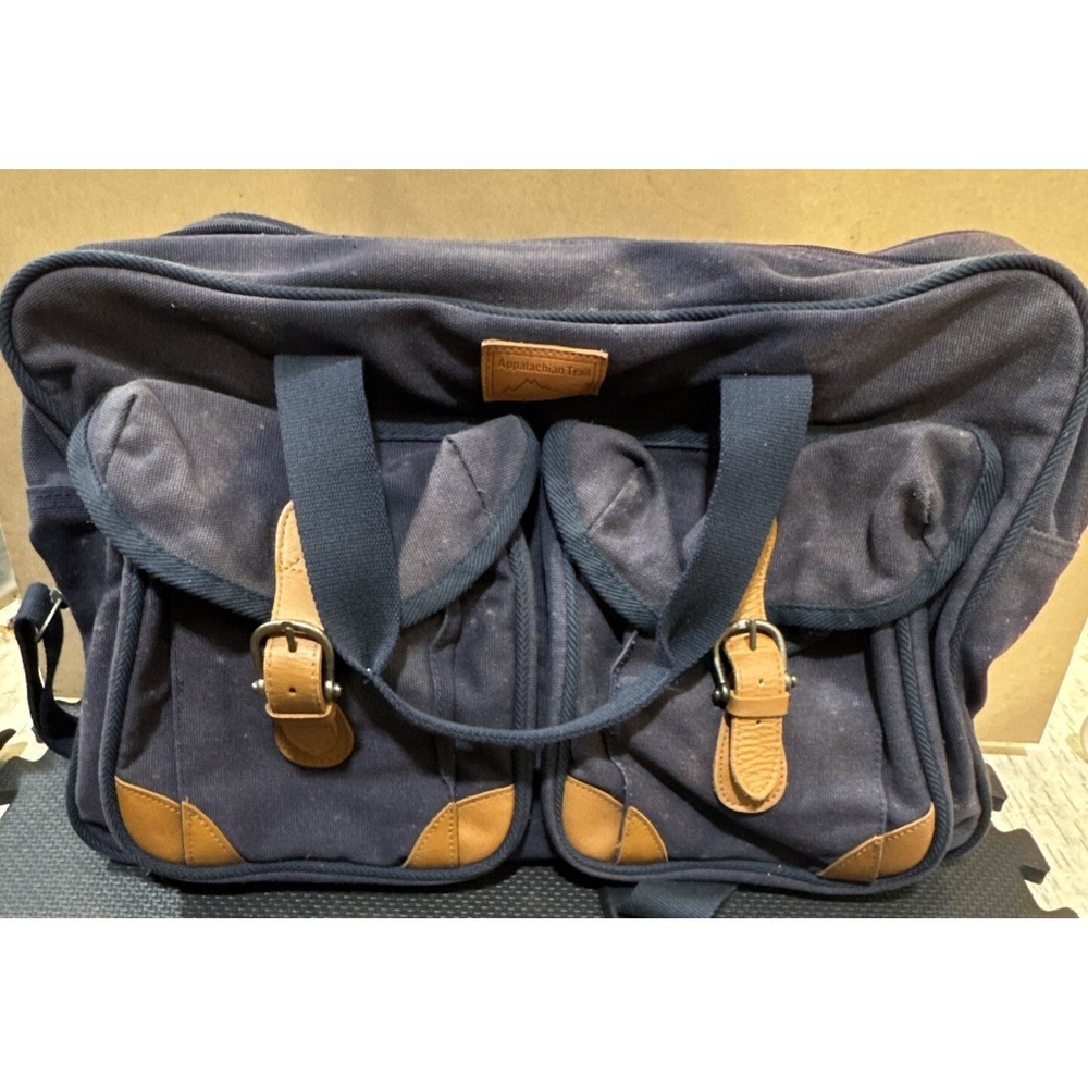 Vintage Appalachian Trail Canvas Bag Messenger Bag